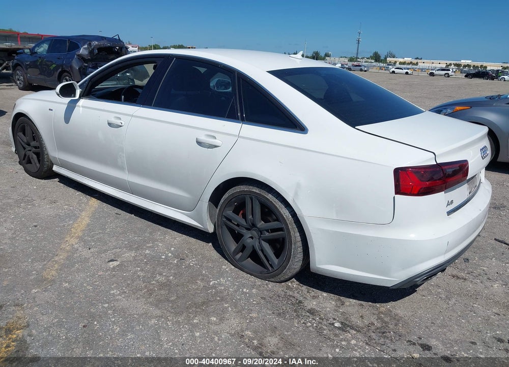 2016 AUDI A6 VIN: WAUCFAFC0GN060292