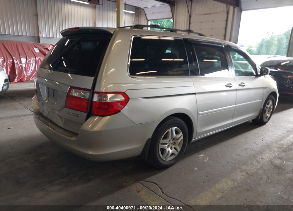 2005 HONDA ODYSSEY EX VIN: 5FNRL38475B417647