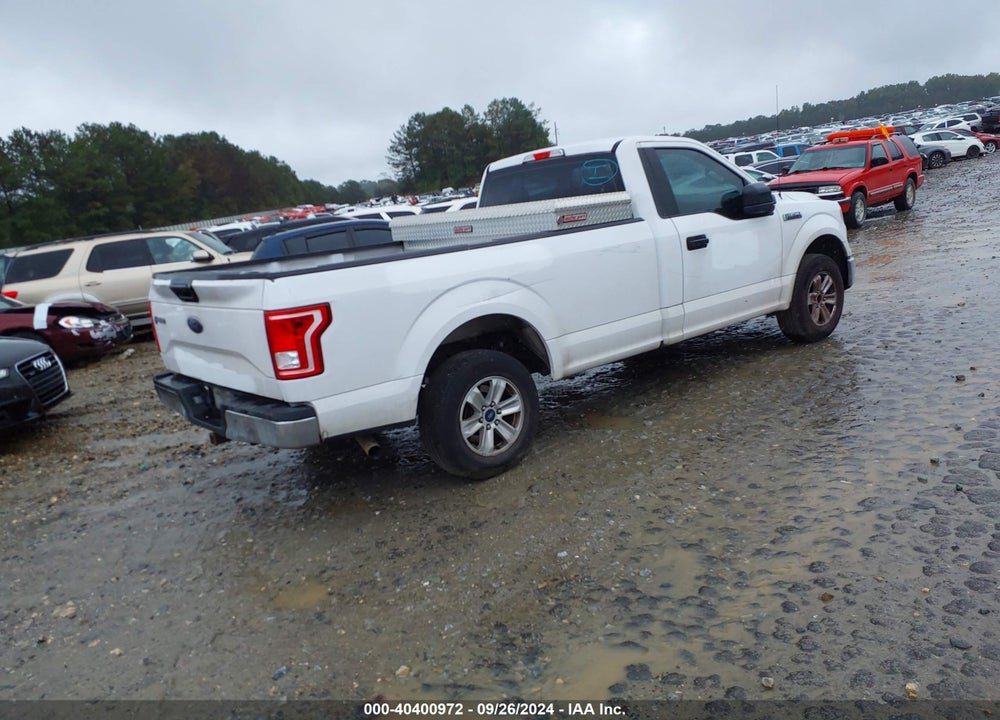 2017 FORD F-150 XL VIN: 1FTMF1CF4HKE38543