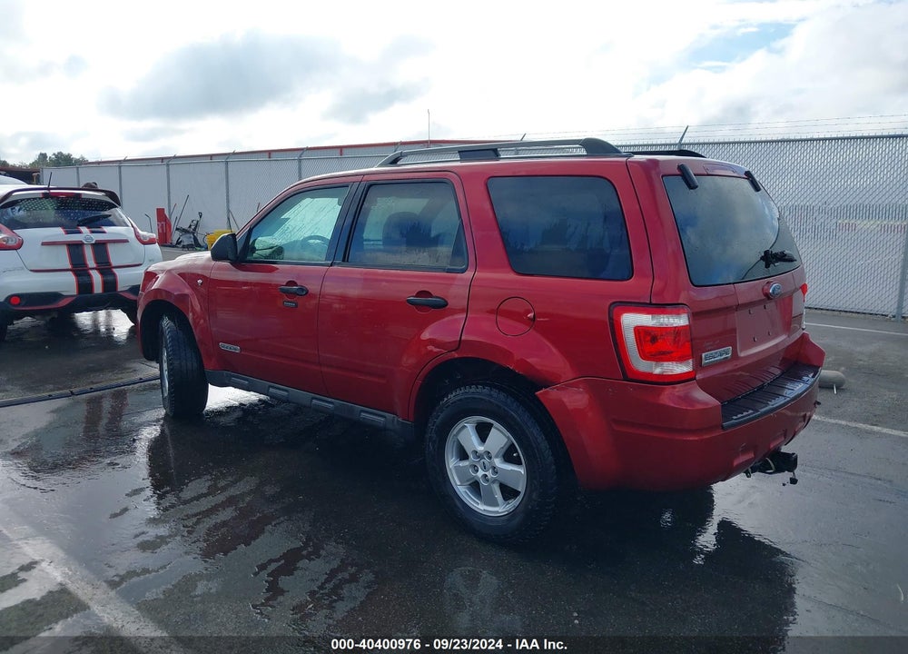 2008 FORD ESCAPE XLT VIN: 1FMCU03178KB05071