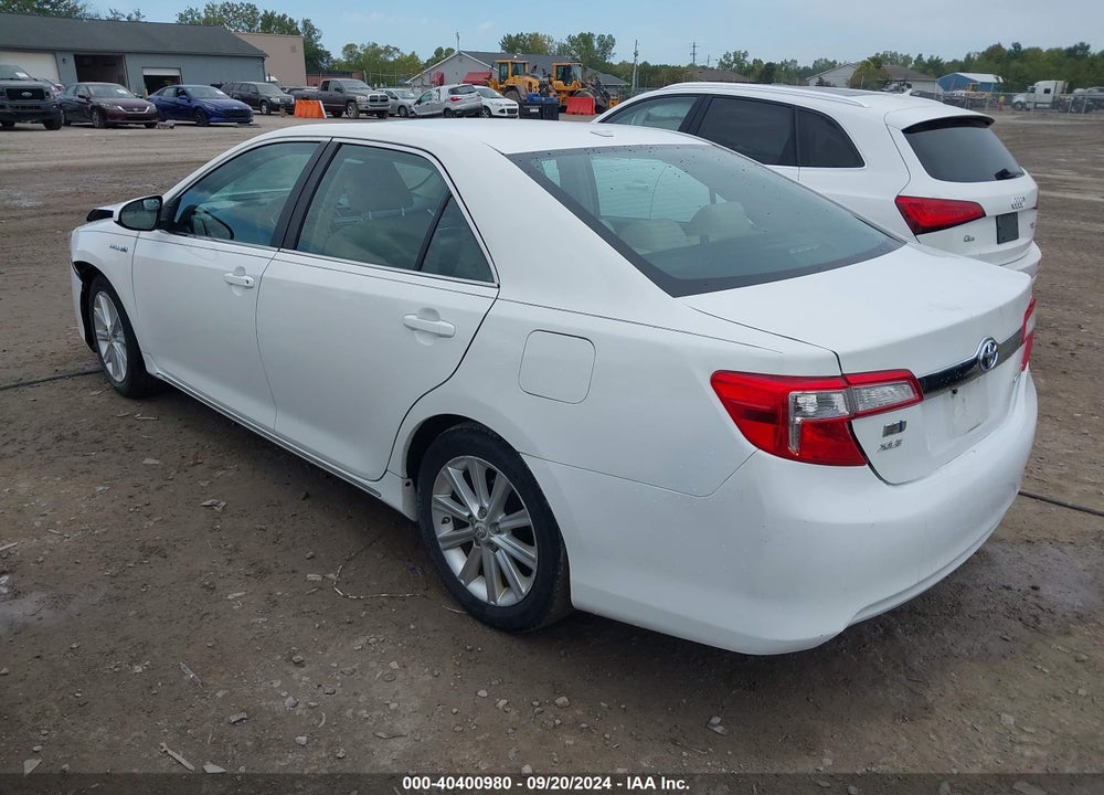 2012 TOYOTA CAMRY HYBRID XLE VIN: 4T1BD1FK0CU029762