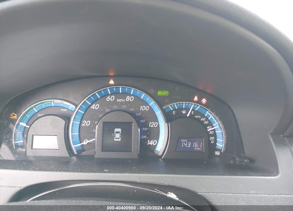 2012 TOYOTA CAMRY HYBRID XLE VIN: 4T1BD1FK0CU029762