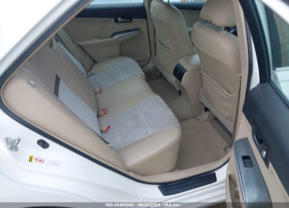 2012 TOYOTA CAMRY HYBRID XLE VIN: 4T1BD1FK0CU029762