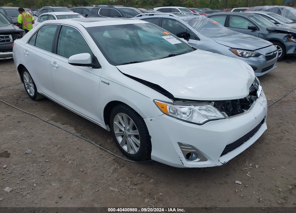 2012 TOYOTA CAMRY HYBRID XLE VIN: 4T1BD1FK0CU029762