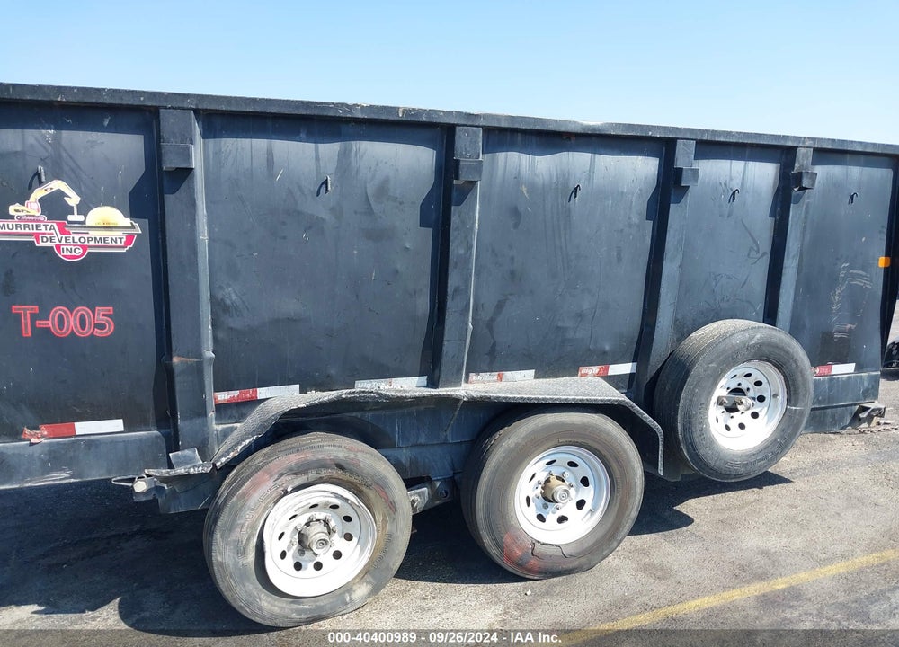 2016 BIG TEX TRAILER CO INC --- VIN: 16VDX1420G5055578