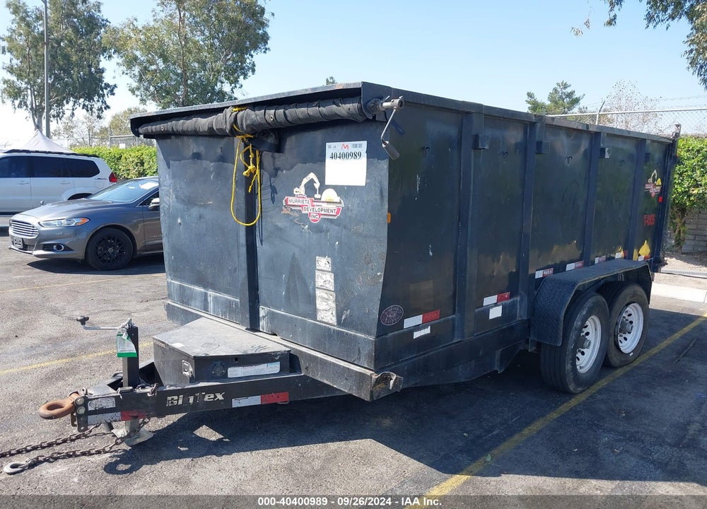 2016 BIG TEX TRAILER CO INC --- VIN: 16VDX1420G5055578