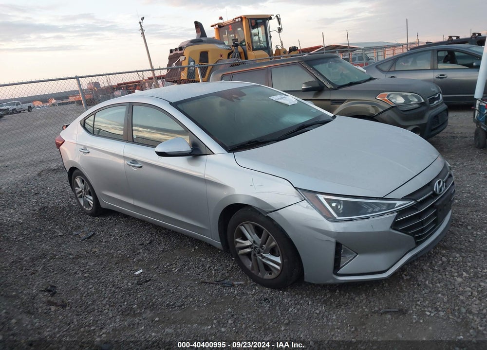 2019 HYUNDAI ELANTRA SEL VIN: 5NPD84LF9KH439561