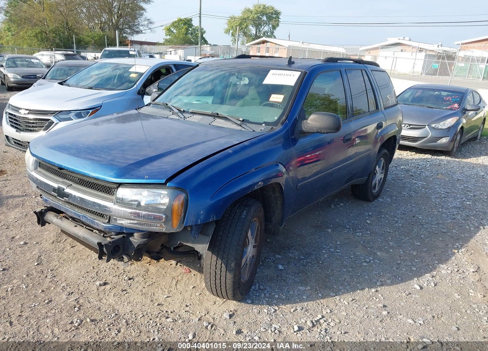2006 CHEVROLET TRAILBLAZER LS VIN: 1GNDS13S662217684