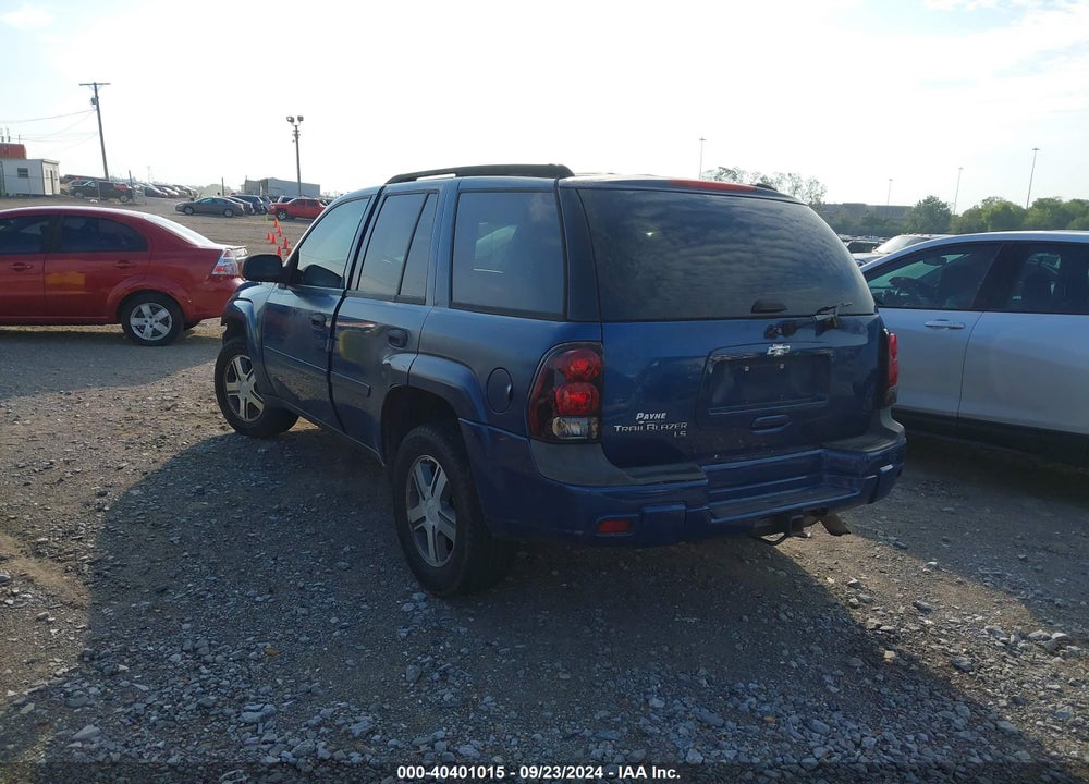 2006 CHEVROLET TRAILBLAZER LS VIN: 1GNDS13S662217684