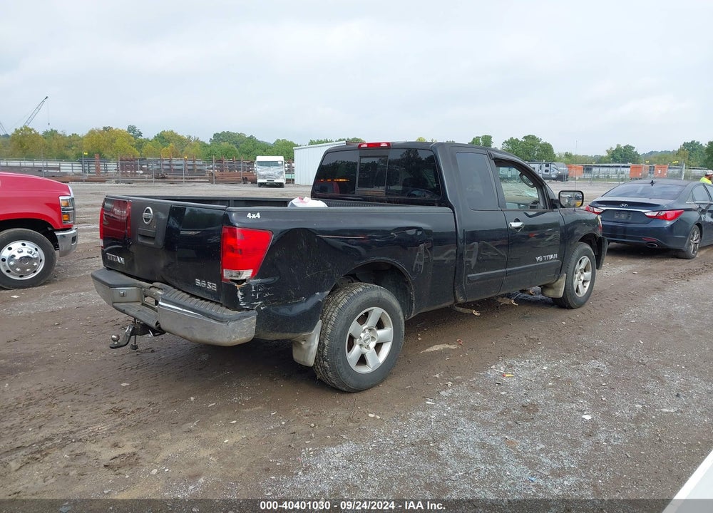 2006 NISSAN TITAN SE VIN: 1N6BA06B36N531250