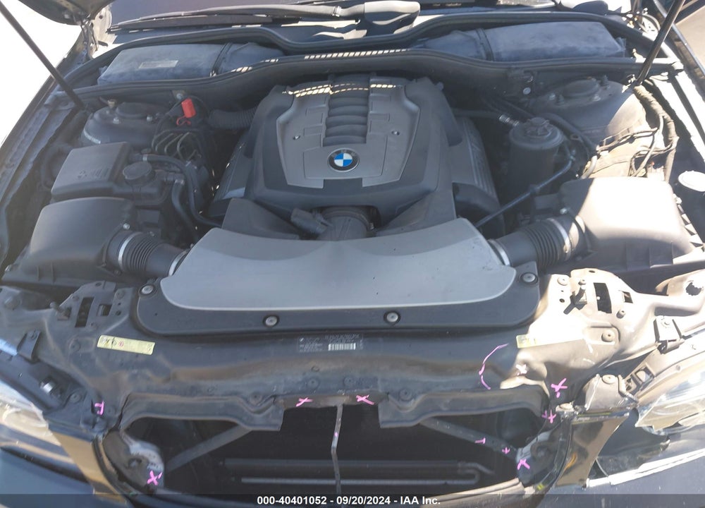 2006 BMW 750LI VIN: WBAHN83596DT33693