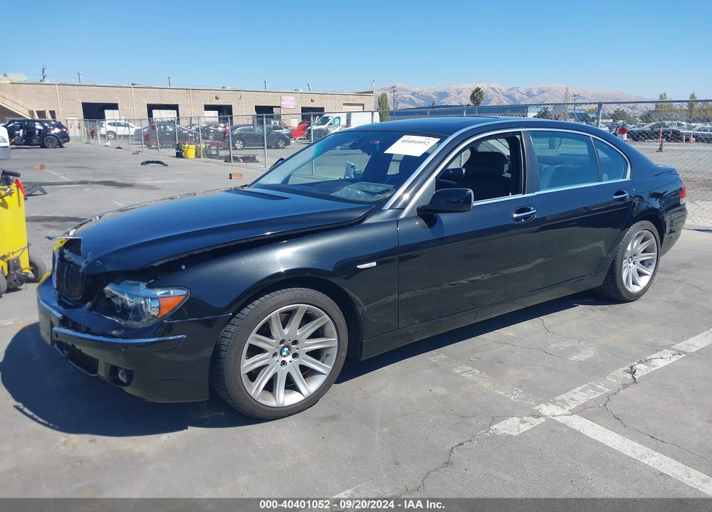 2006 BMW 750LI VIN: WBAHN83596DT33693