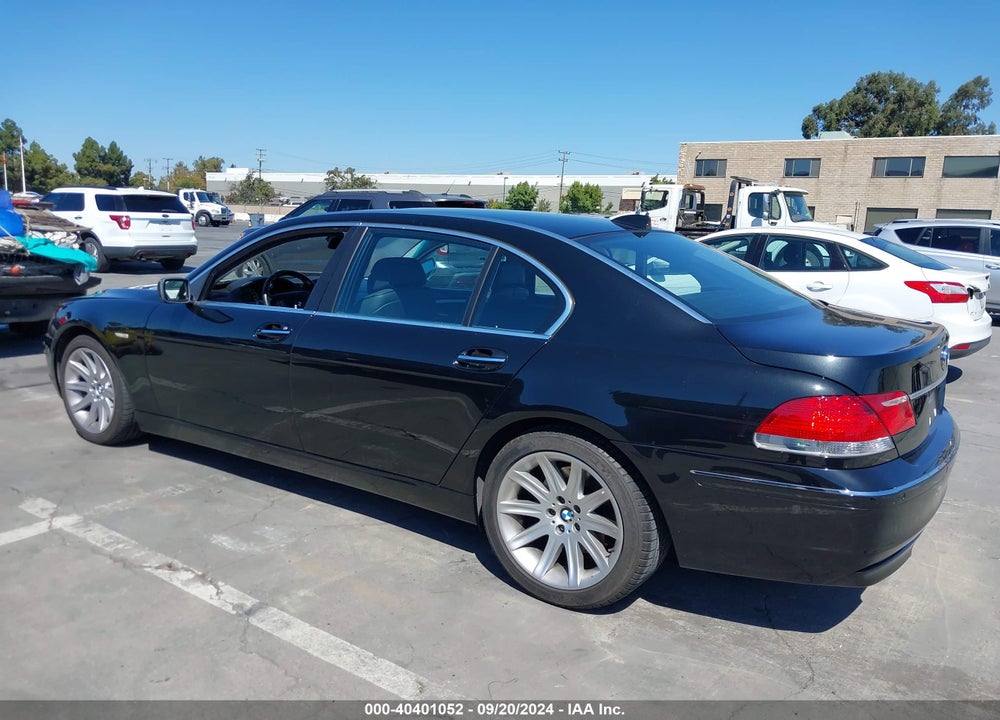 2006 BMW 750LI VIN: WBAHN83596DT33693