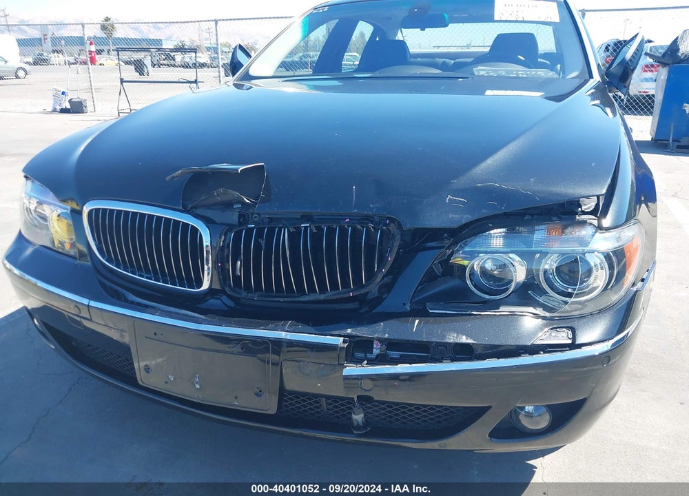 2006 BMW 750LI VIN: WBAHN83596DT33693