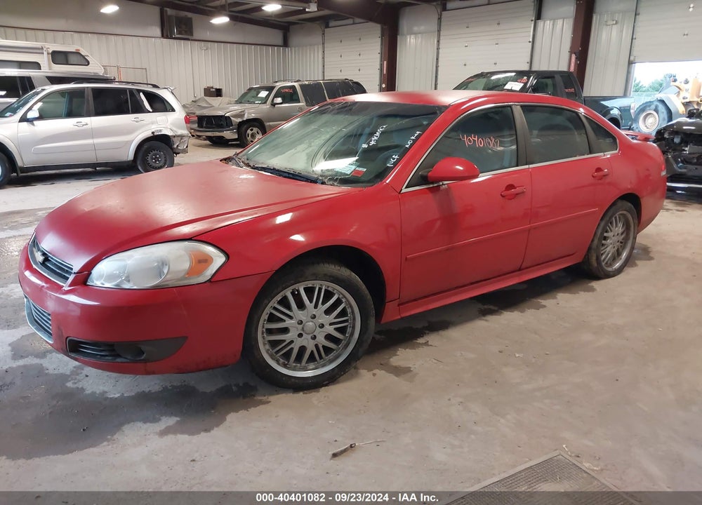 2012 CHEVROLET IMPALA LT VIN: 2G1WB5E38C1112597