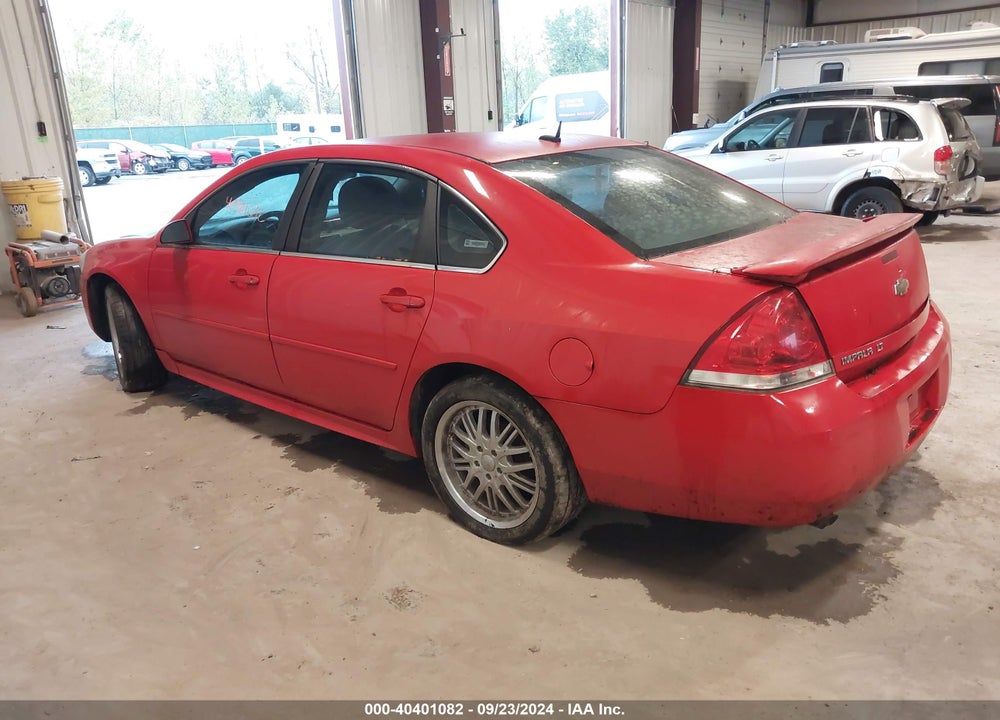 2012 CHEVROLET IMPALA LT VIN: 2G1WB5E38C1112597
