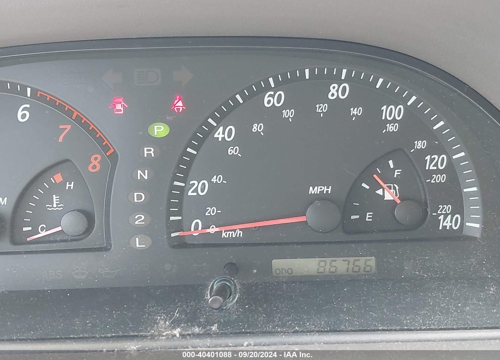 2002 TOYOTA CAMRY LE/SE/XLE VIN: 4T1BE32K92U521977