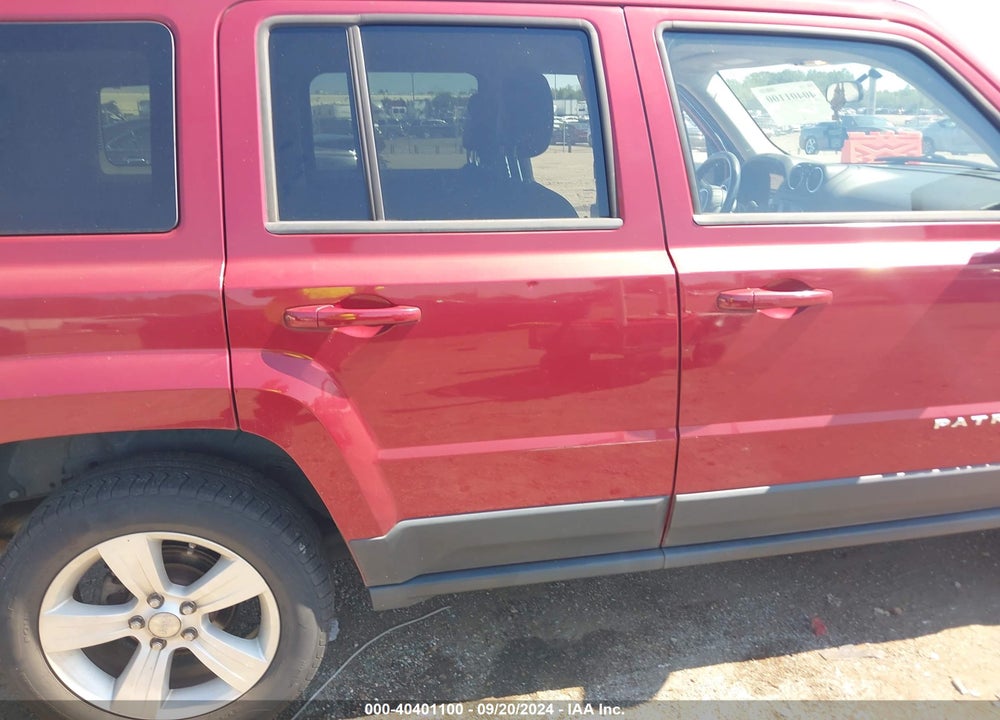2012 JEEP PATRIOT LATITUDE VIN: 1C4NJRFB6CD633695