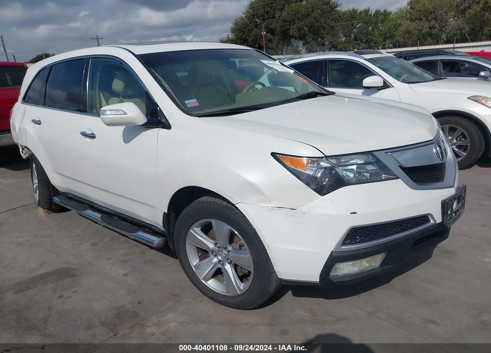 2010 ACURA MDX TECHNOLOGY PACKAGE VIN: 2HNYD2H44AH525659