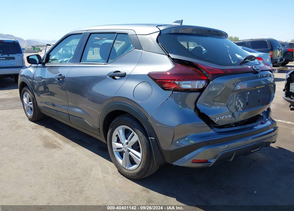 2024 NISSAN KICKS S XTRONIC CVT VIN: 3N1CP5BV9RL497194