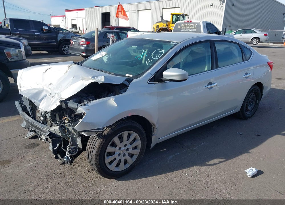 2017 NISSAN SENTRA SV VIN: 3N1AB7AP1HL717110