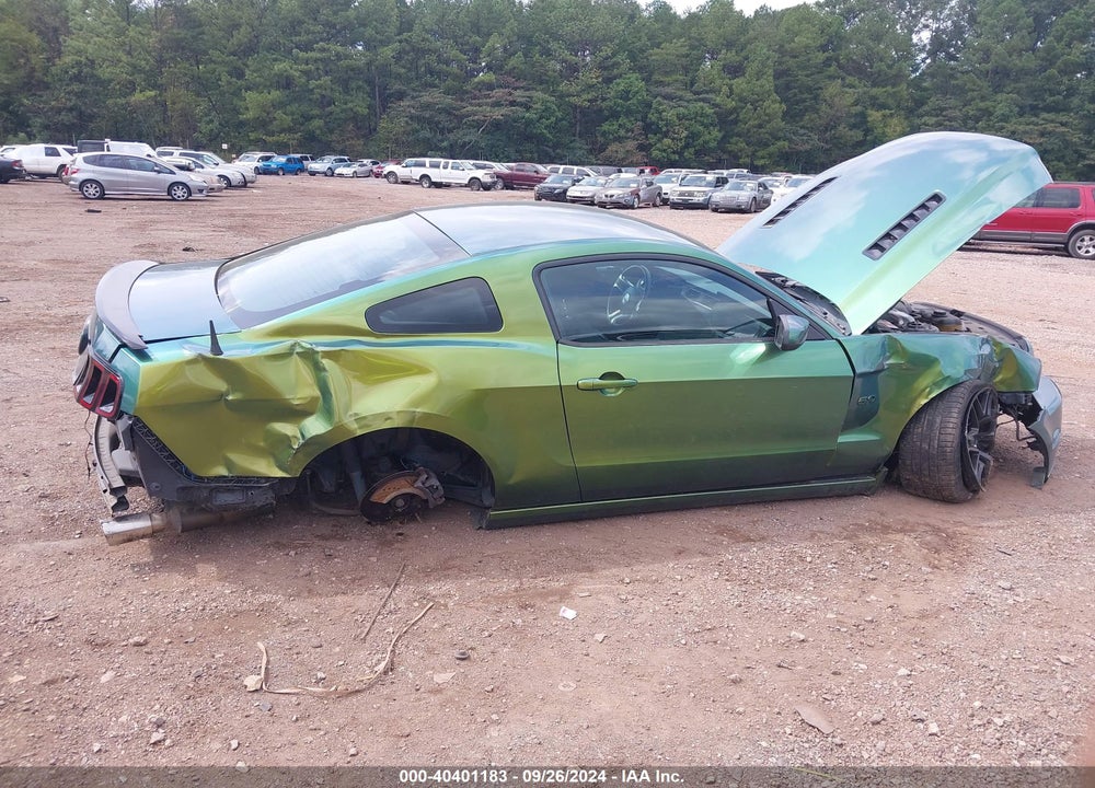 2013 FORD MUSTANG GT VIN: 1ZVBP8CF1D5250937
