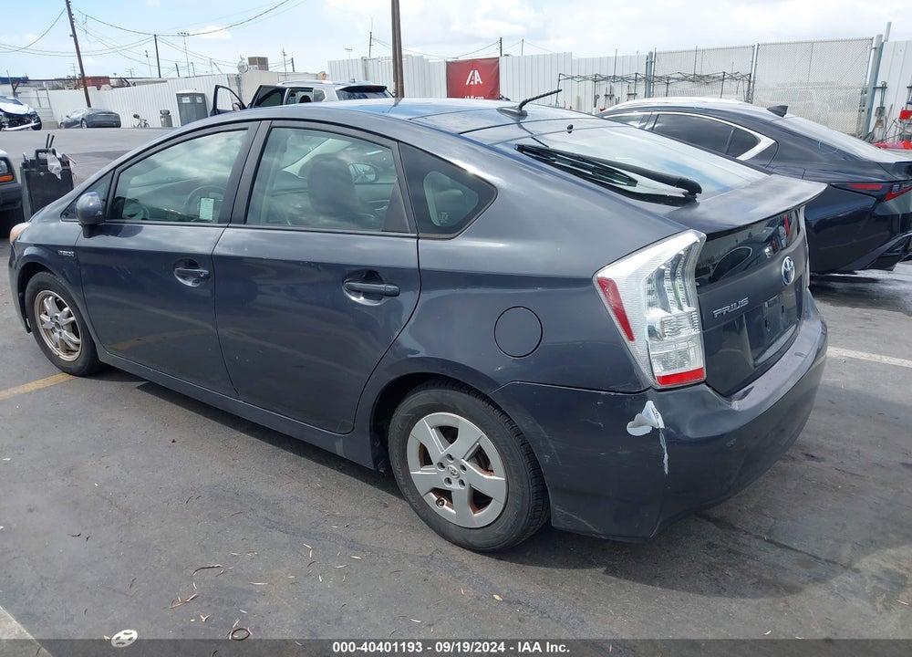 2010 TOYOTA PRIUS IV VIN: JTDKN3DUXA1032877