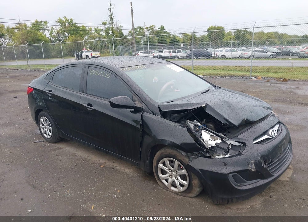 2013 HYUNDAI ACCENT GLS VIN: KMHCT4AEXDU494674