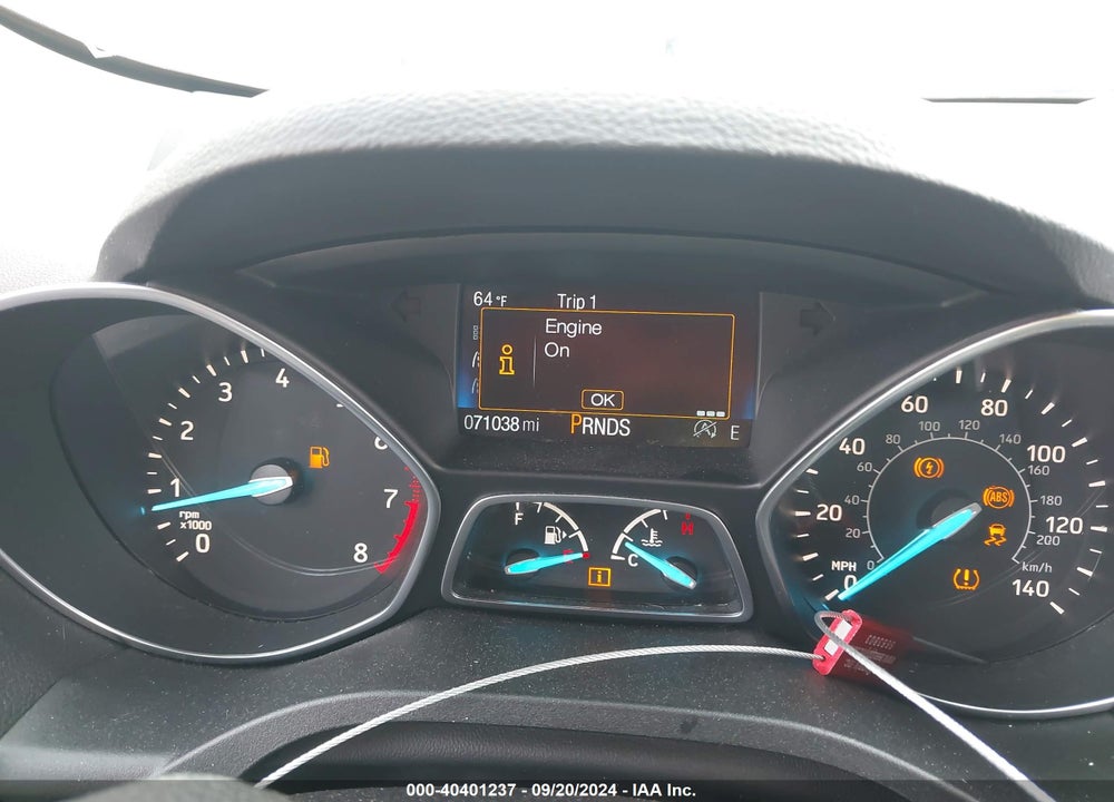 2017 FORD ESCAPE SE VIN: 1FMCU0GD1HUE55675