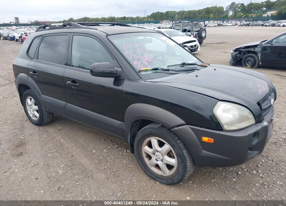 2005 HYUNDAI TUCSON GLS/LX VIN: KM8JN72DX5U219963