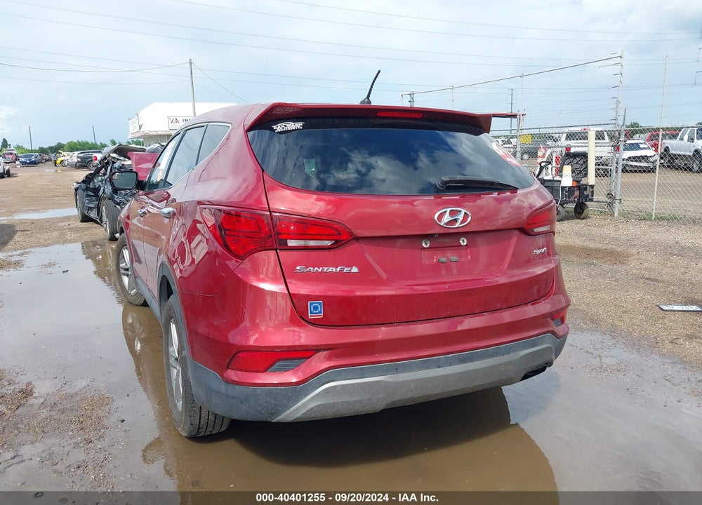 2018 HYUNDAI SANTA FE SPORT 2.4L VIN: 5XYZT3LB7JG534122