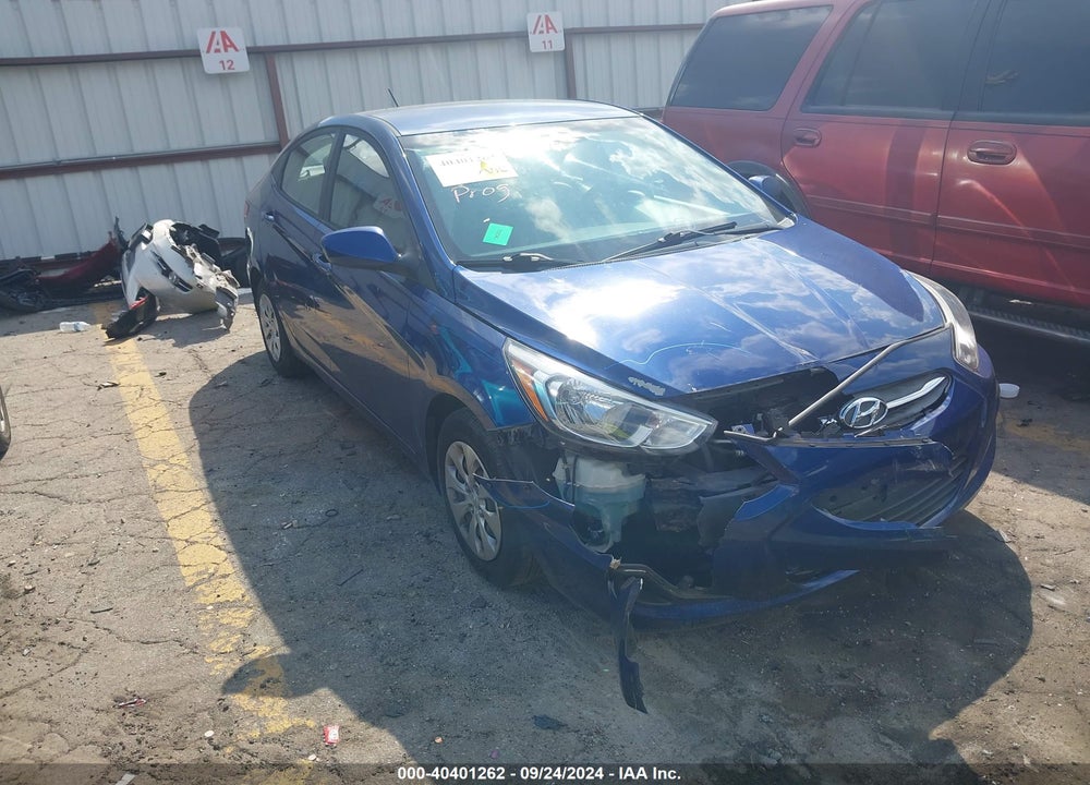 2017 HYUNDAI ACCENT SE VIN: KMHCT4AE2HU321169