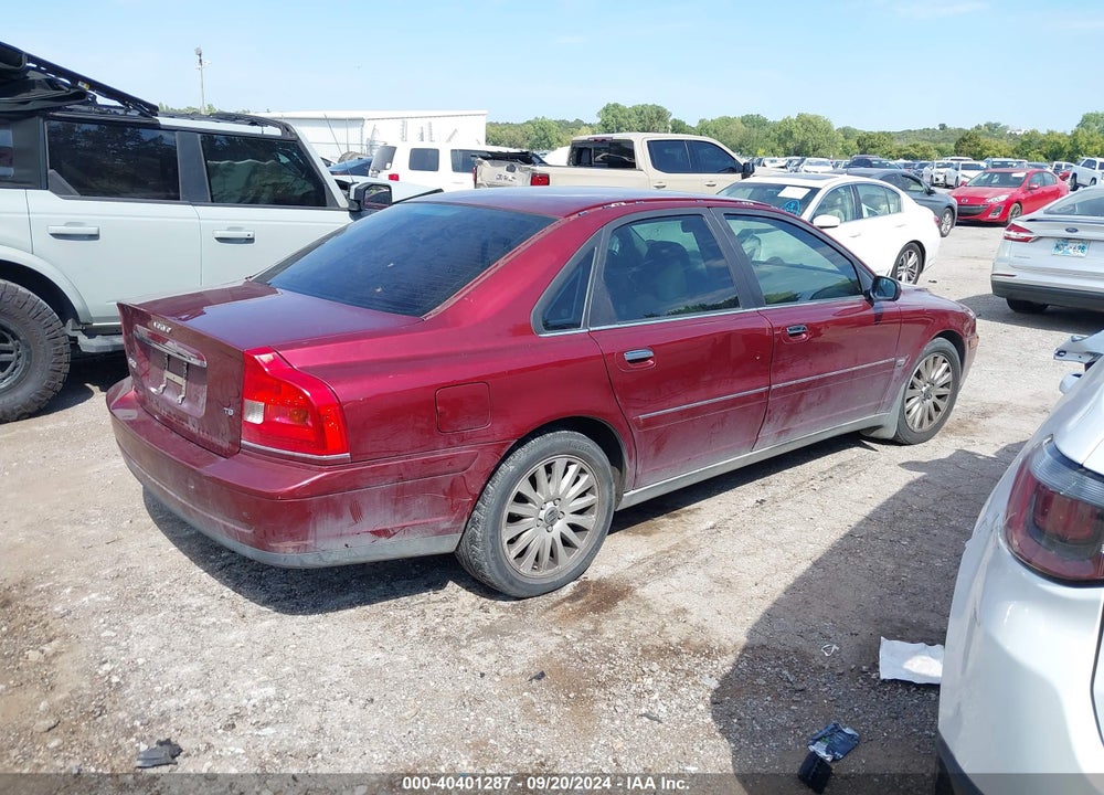 2005 VOLVO S80 T6 VIN: YV1TS911151407890