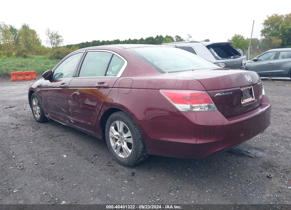 2010 HONDA ACCORD 2.4 LX-P VIN: 1HGCP2F45AA133445
