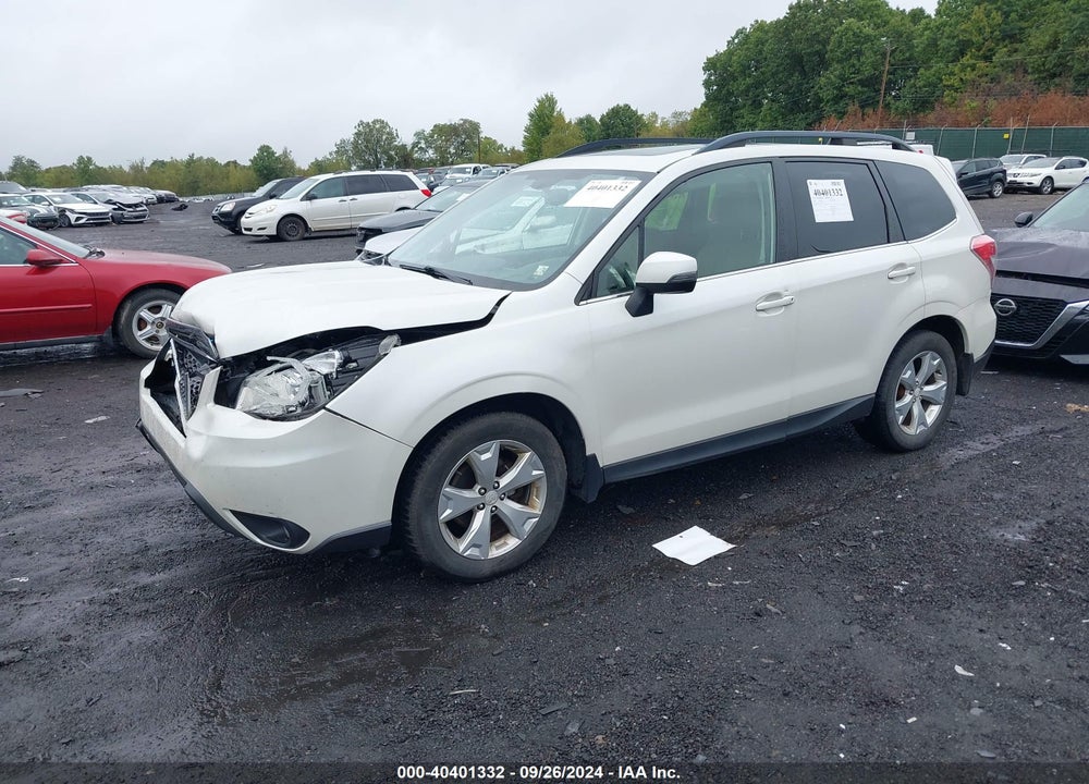 2014 SUBARU FORESTER 2.5I TOURING VIN: JF2SJAPC7EH511923