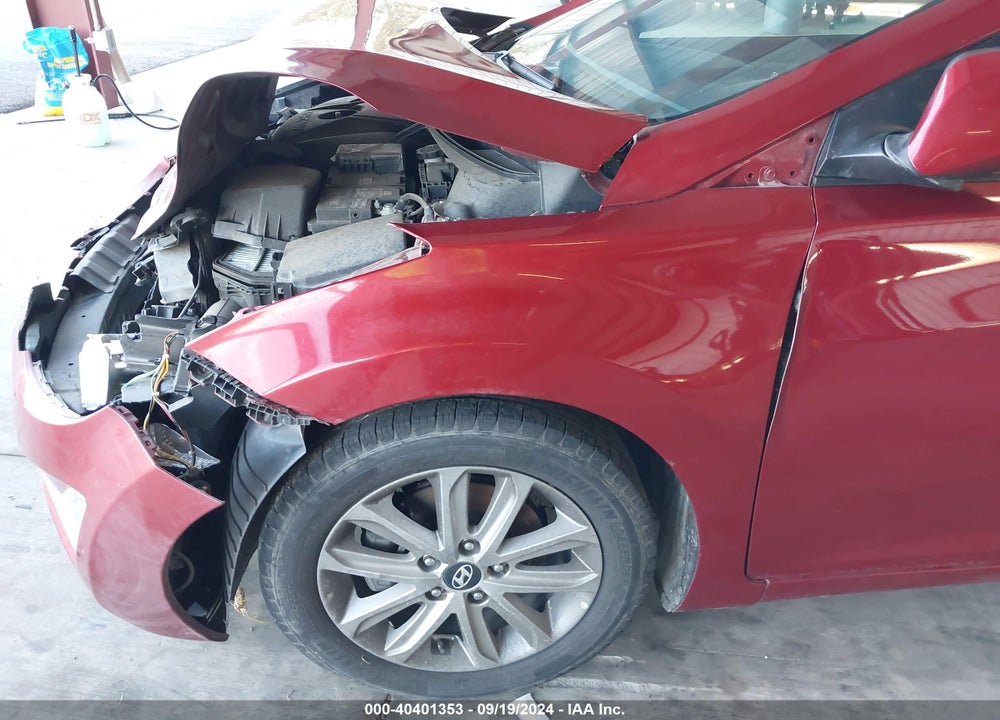 2014 HYUNDAI ELANTRA SE VIN: 5NPDH4AE1EH537871
