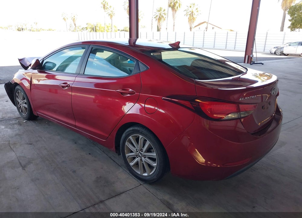 2014 HYUNDAI ELANTRA SE VIN: 5NPDH4AE1EH537871