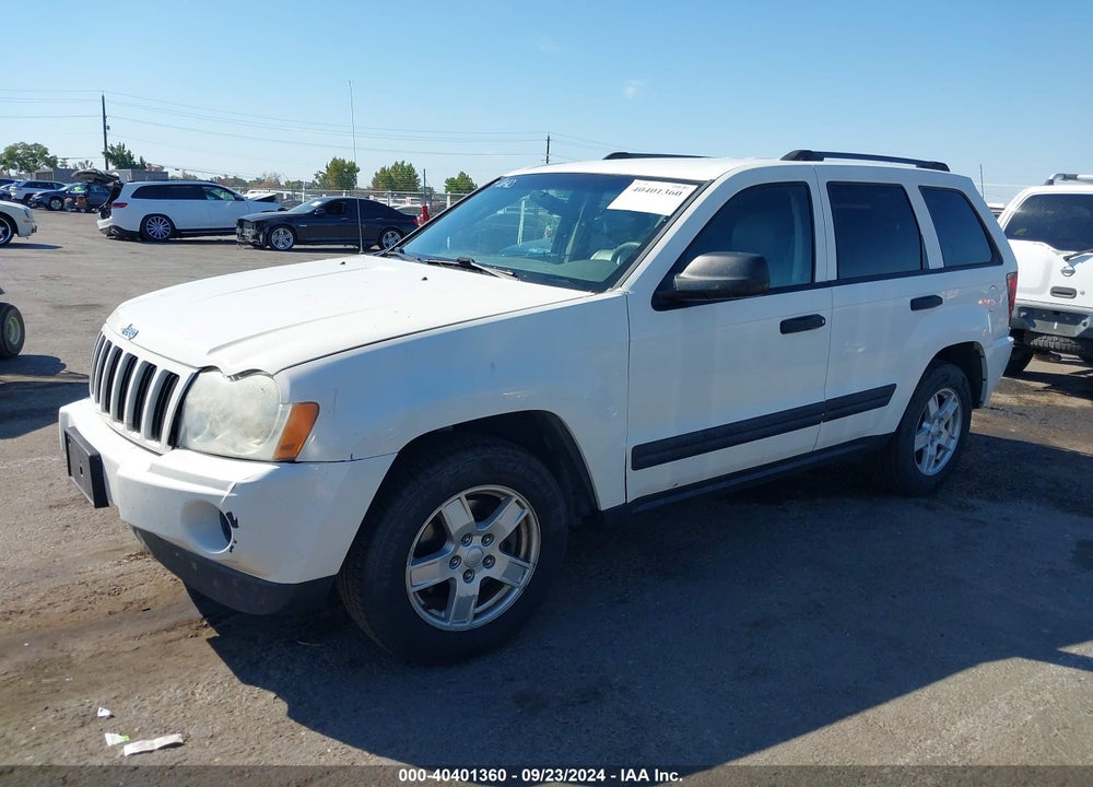 2005 JEEP GRAND CHEROKEE LAREDO VIN: 1J4GR48K05C708220