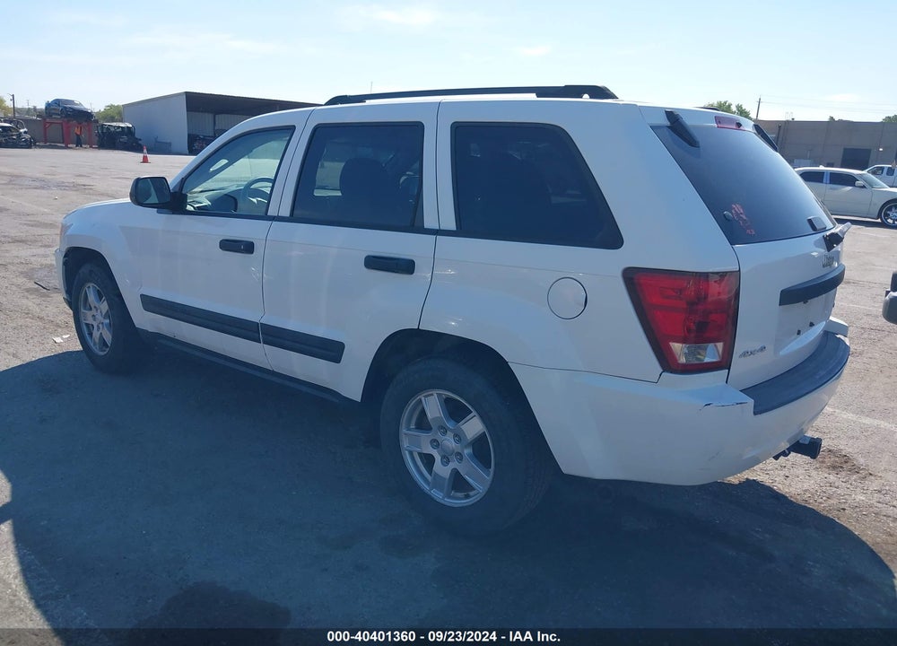 2005 JEEP GRAND CHEROKEE LAREDO VIN: 1J4GR48K05C708220