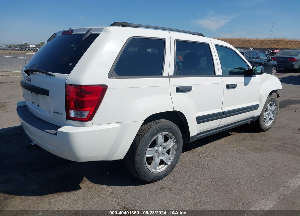 2005 JEEP GRAND CHEROKEE LAREDO VIN: 1J4GR48K05C708220