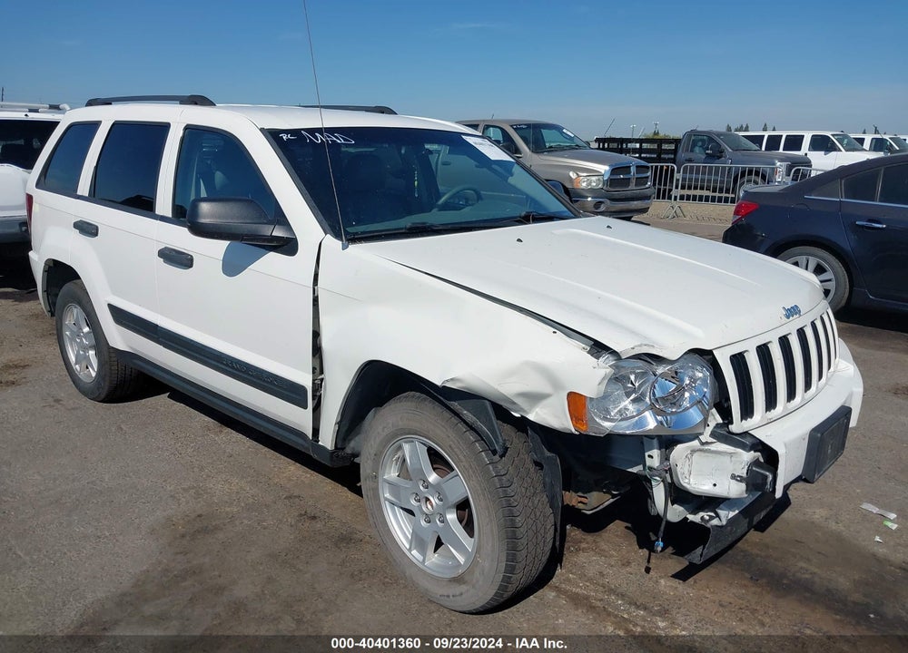 2005 JEEP GRAND CHEROKEE LAREDO VIN: 1J4GR48K05C708220