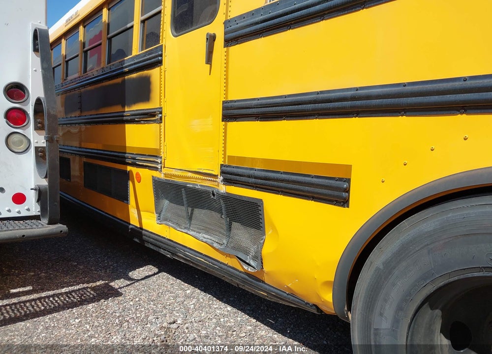 2007 THOMAS SCHOOL BUS VIN: 1T7YT3C2X71283376