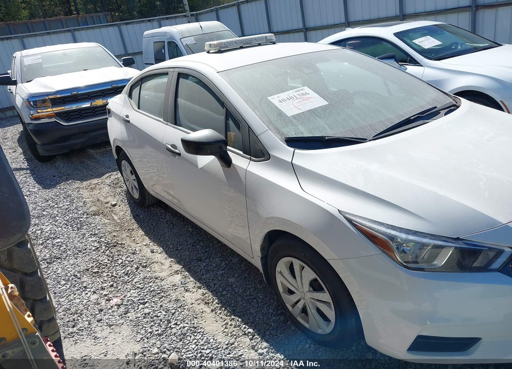 2021 NISSAN VERSA S XTRONIC CVT VIN: 3N1CN8DV5ML808598
