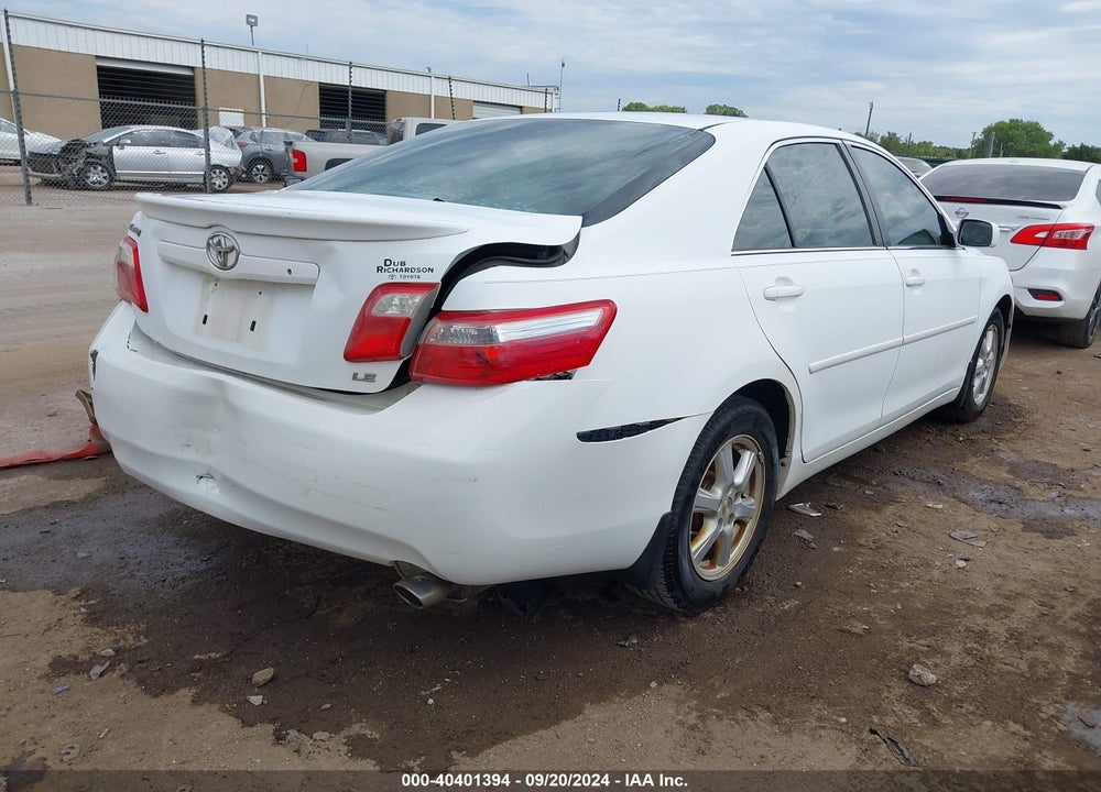 2007 TOYOTA CAMRY LE V6 VIN: 4T1BK46K77U510346