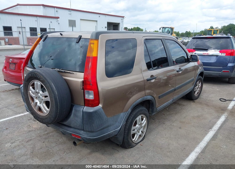 2002 HONDA CR-V EX VIN: SHSRD78852U009904