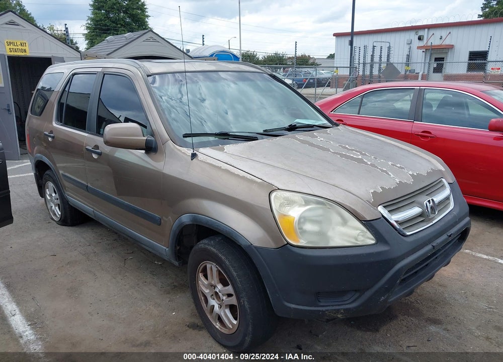 2002 HONDA CR-V EX VIN: SHSRD78852U009904