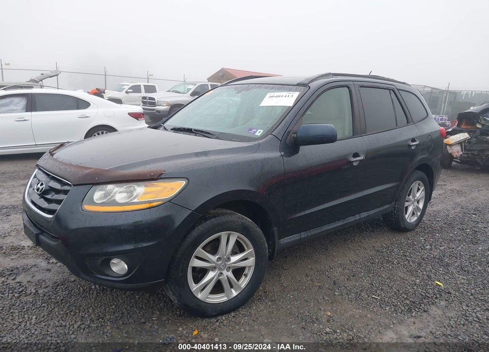 2011 HYUNDAI SANTA FE LIMITED V6 VIN: 5XYZKDAG8BG009580