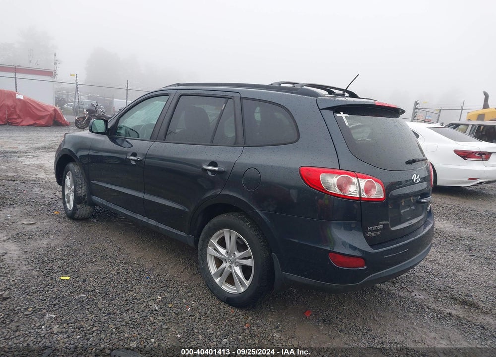 2011 HYUNDAI SANTA FE LIMITED V6 VIN: 5XYZKDAG8BG009580