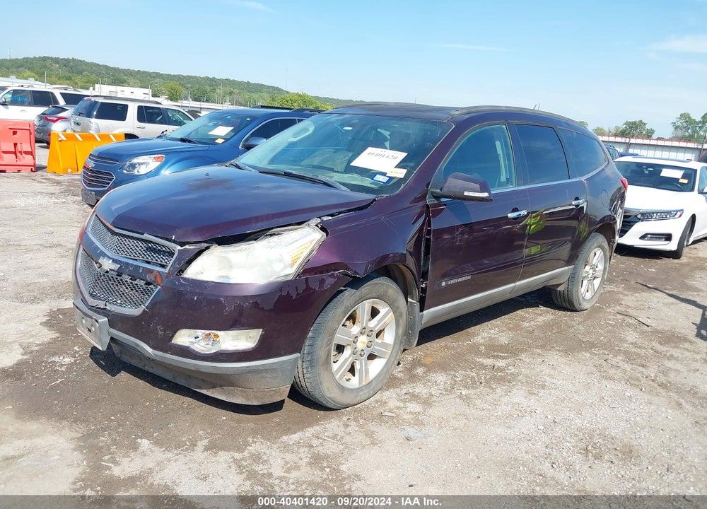 2009 CHEVROLET TRAVERSE LT VIN: 1GNEV23D29S154929