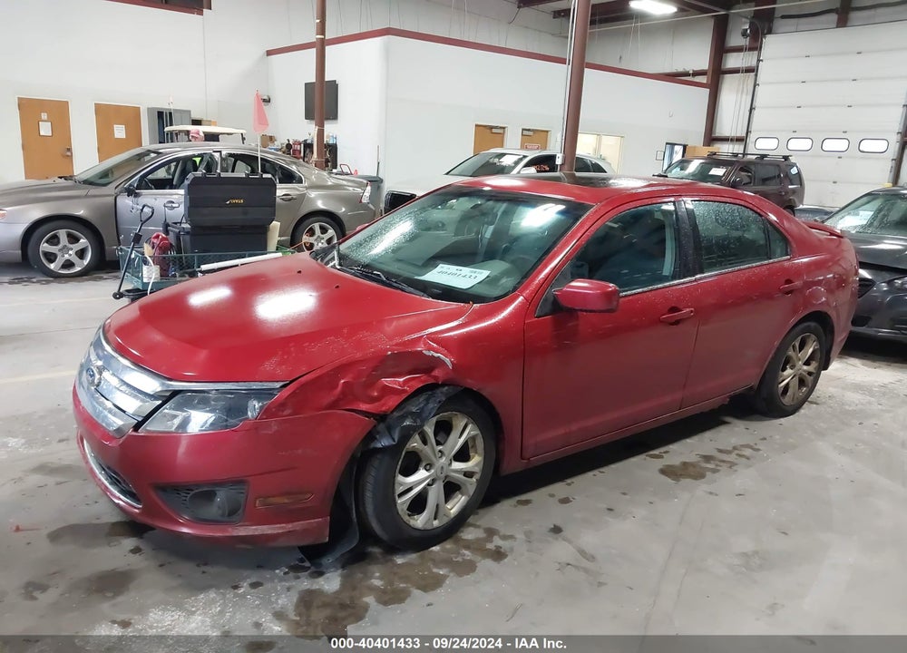 2012 FORD FUSION SE VIN: 3FAHP0HA7CR150306